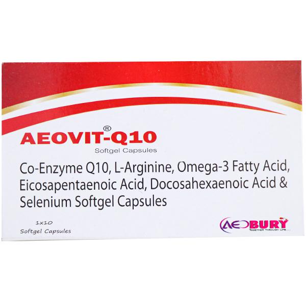 Aeovit Q10 Softgel Capsule (10 Cap) Aeovit Q10 Softgel Capsule (10 Cap)