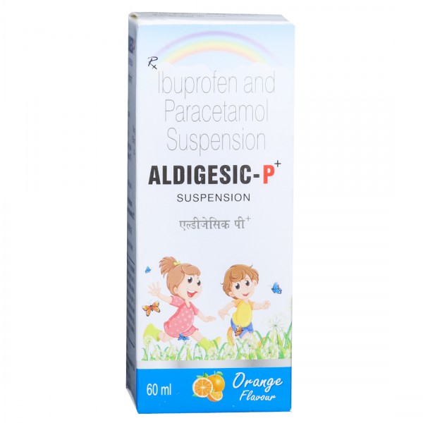 Aldigesic P+ Orange Flavour Suspension 60 ml Aldigesic P+ Orange Flavour Suspension 60 ml