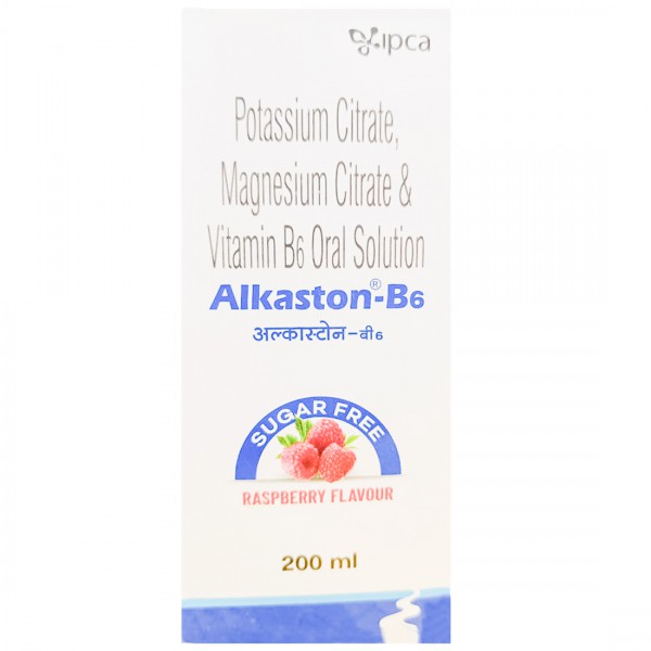 Alkaston B6 Sugar Free Raspberry Flavour Oral Solution 200 ml Alkaston B6 Sugar Free Raspberry Flavour Oral Solution 200 ml