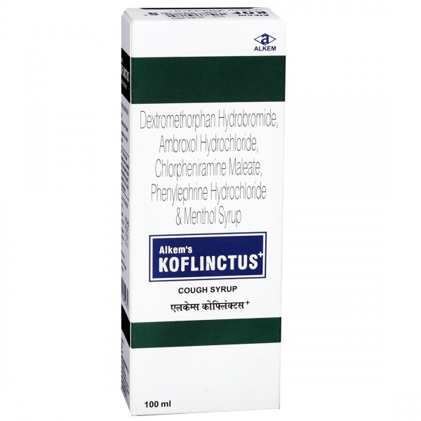 Alkem Koflinctus+ Cough Syrup 100 ml Alkem Koflinctus+ Cough Syrup 100 ml