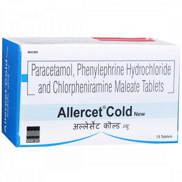 Allercet Cold New Tablet (15 Tab)