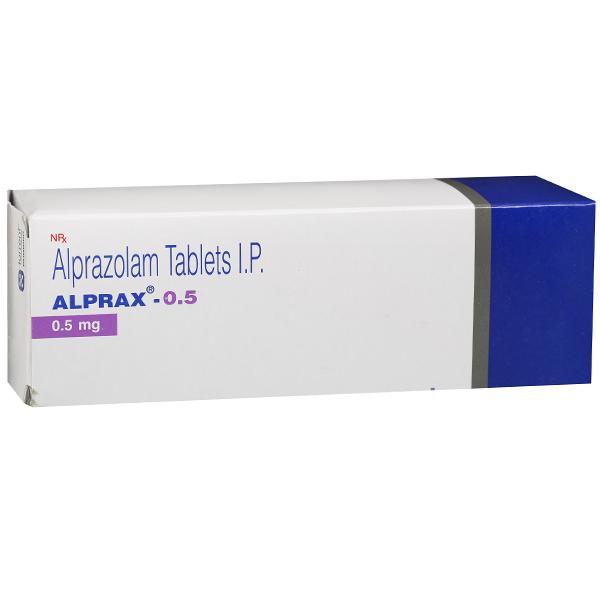 Alprax 0.5 mg Tablet (15 Tab)