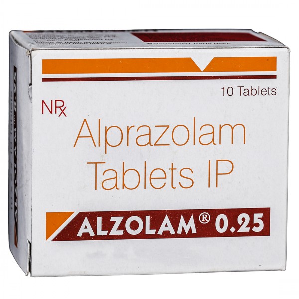 Alzolam 0.25 mg Tablet (10 Tab) Alzolam 0.25 mg Tablet (10 Tab)