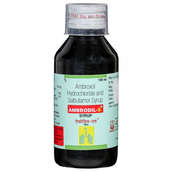 Buy Ambrodil S Syrup 100 ml Online | Uses, Price & Side Effects ...