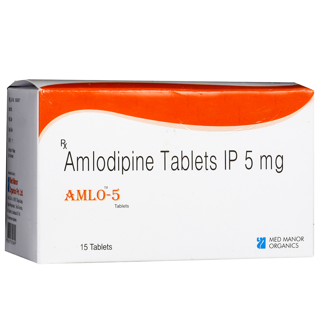 Amlo 5 mg Tablet (15 Tab)