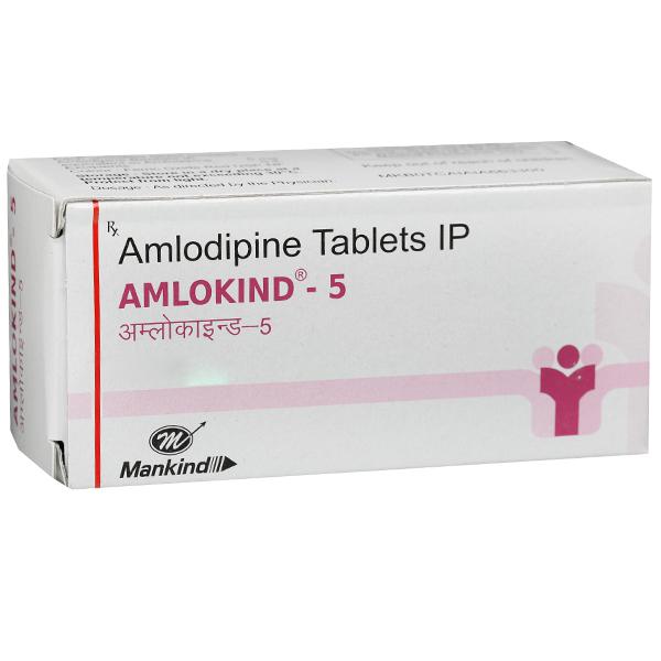 Amlokind 5 mg Tablet (10 Tab) Amlokind 5 mg Tablet (10 Tab)