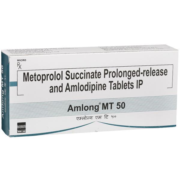 Amlong MT 50 mg Tablet (7 Tab)