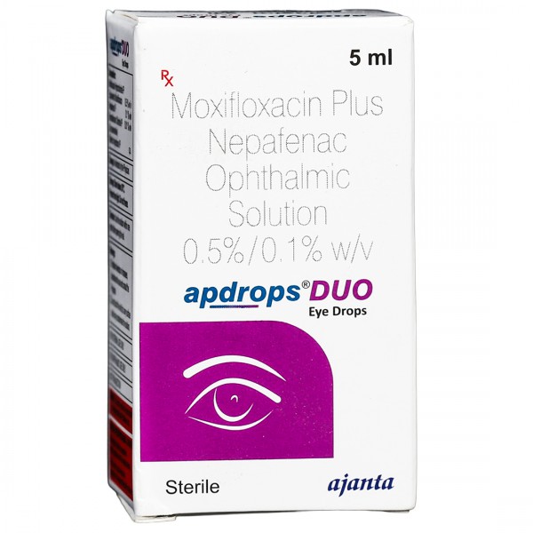 Buy Apdrops Duo Eye Drops 5 ml Online | Uses, Price & Side Effects ...