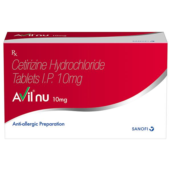 Avil NU 10 mg Tablet (10 Tab)