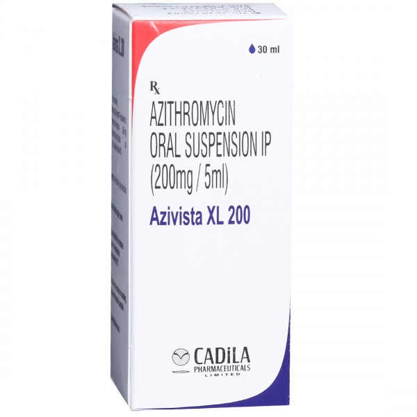 Azivista XL 200 Oral Suspension 30 ml Azivista XL 200 Oral Suspension 30 ml