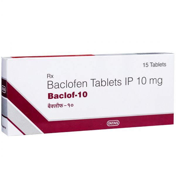 Baclof 10 Tablet (15 Tab) Baclof 10 Tablet (15 Tab)