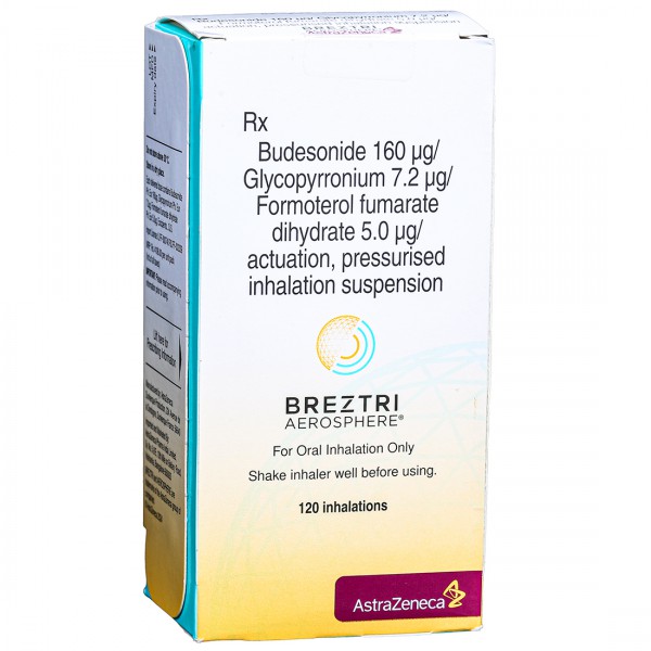 Breztri Aerosphere (120 Inhalations) Breztri Aerosphere (120 Inhalations)