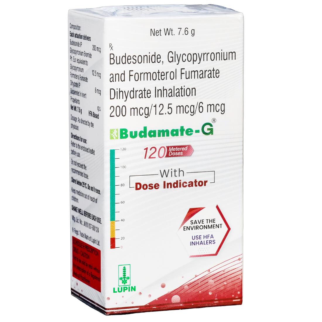 Budamate G Inhaler 7.6 g (120 Metered Doses) Budamate G Inhaler 7.6 g (120 Metered Doses)
