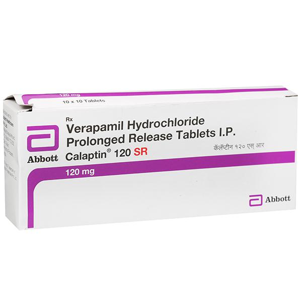 Calaptin SR 120 mg Tablet (10 Tab) Calaptin SR 120 mg Tablet (10 Tab)