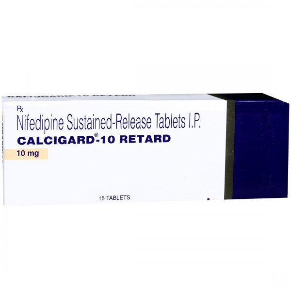Calcigard 10 Retard Tablet (15 Tab) Calcigard 10 Retard Tablet (15 Tab)