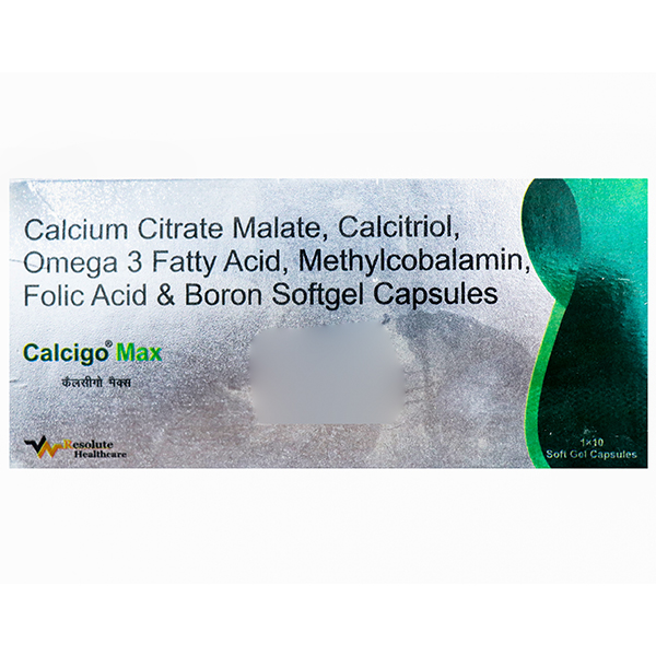 Calcigo Max Softgel Capsule (10 Cap)