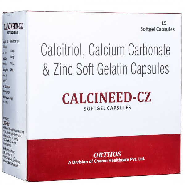 Calcineed CZ Softgel Capsule (15 Cap)