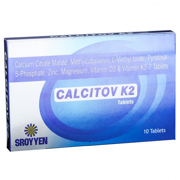 Calcitov K2 Tablet (10 Tab)