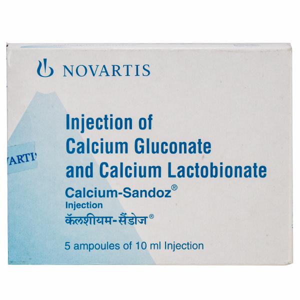Calcium Sandoz Injection 10 ml