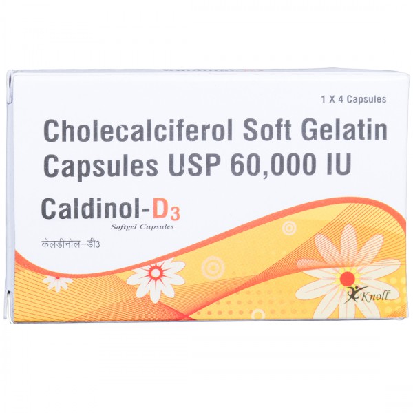 Caldinol D3 Softgel Capsule (4 Cap)