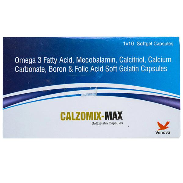 Calzomix Max Softgelatin Capsule (10 Cap)
