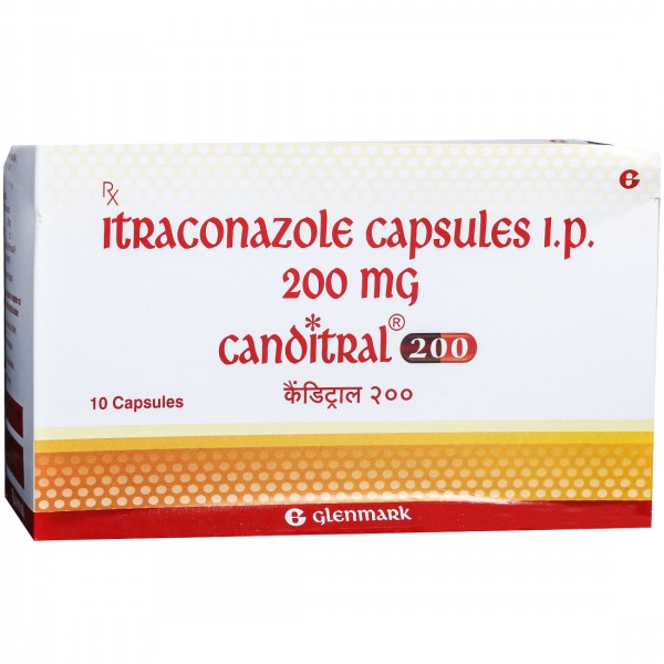 Canditral 200 mg Capsule (10 Cap) Canditral 200 mg Capsule (10 Cap)