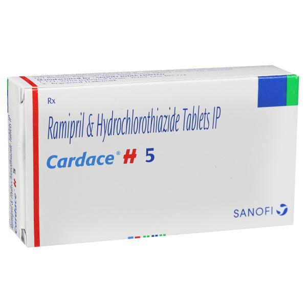 Cardace H 5 mg Tablet (10 Tab)