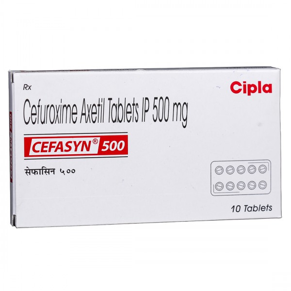 Cefasyn 500 Tablet (10 Tab)