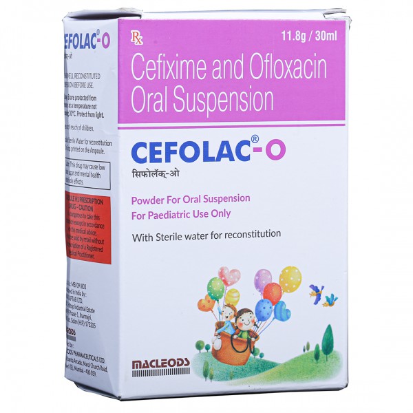 Cefolac O Oral Suspension 11.8 g/ 30 ml