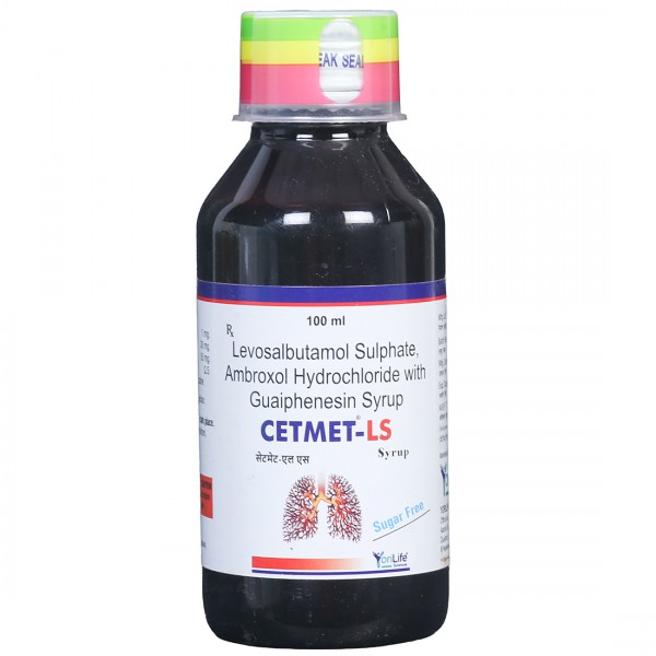 Cetmet LS Sugar Free Syrup 100 ml