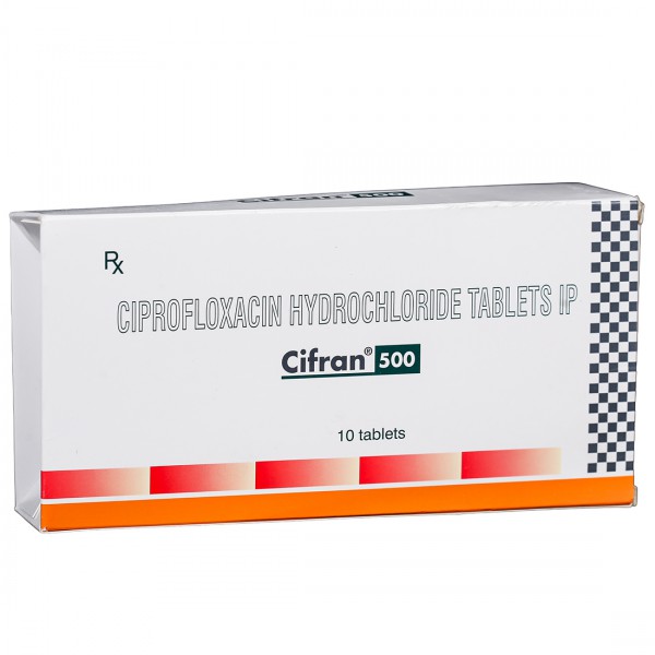 Cifran 500 mg Tablet (10 Tab) Cifran 500 mg Tablet (10 Tab)