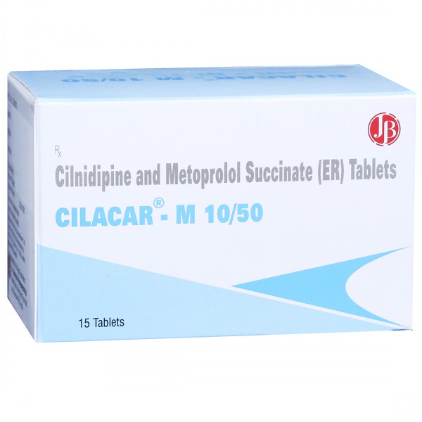 Cilacar M 10/50 Tablet (15 Tab)