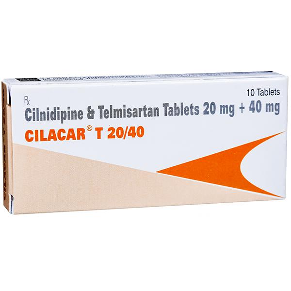 Cilacar T 20/40 mg Tablet (10 Tab)