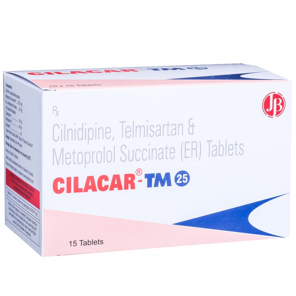 Cilacar TM 25 mg Tablet (15 Tab)