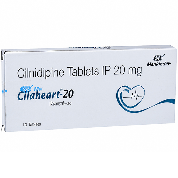 Cilaheart 20 mg Tablet (10 Tab) Cilaheart 20 mg Tablet (10 Tab)