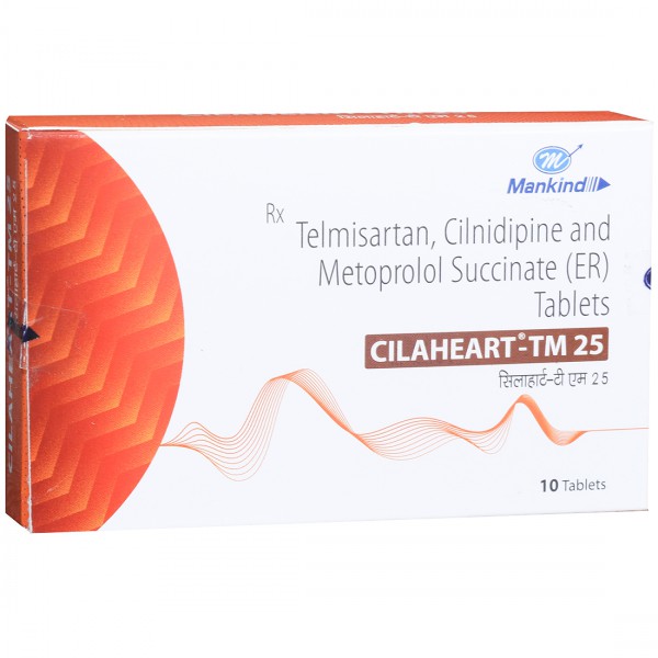Cilaheart TM 25 Tablet (10 Tab)