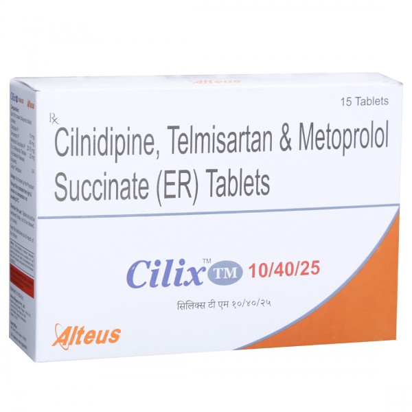 Cilix TM 10/40/25 Tablet (15 Tab)