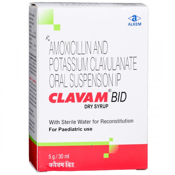 Clavam Bid Dry Syrup 30 ml