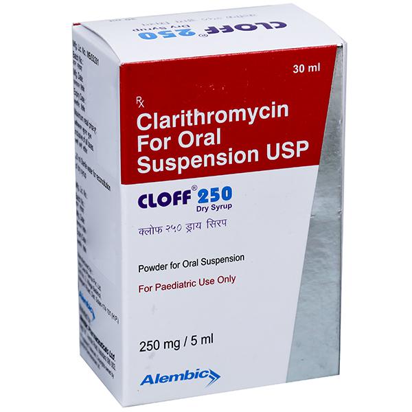 Cloff 250 mg/5ml Dry syp 30 ML