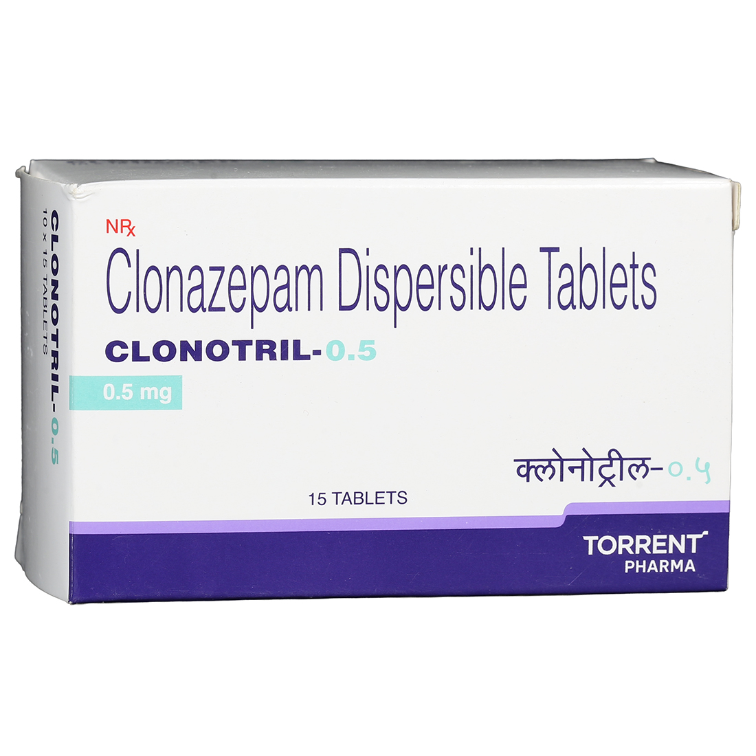 Clonotril 0.5 mg Tablet (15 Tab)