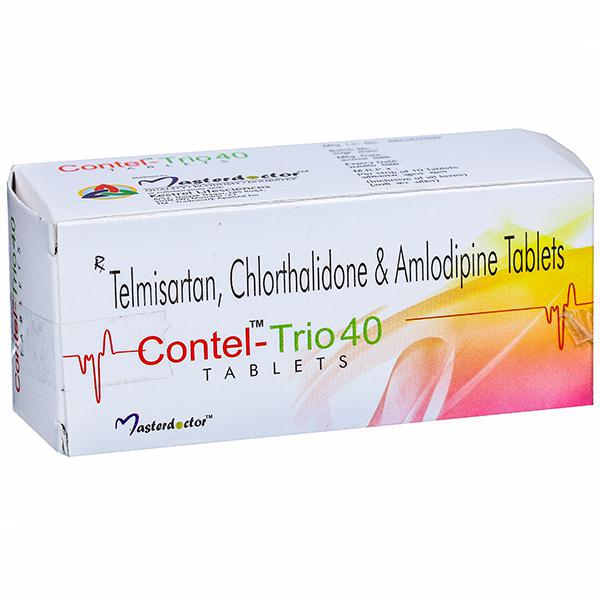 Contel Trio 40 mg Tablet (10 Tab) Contel Trio 40 mg Tablet (10 Tab)