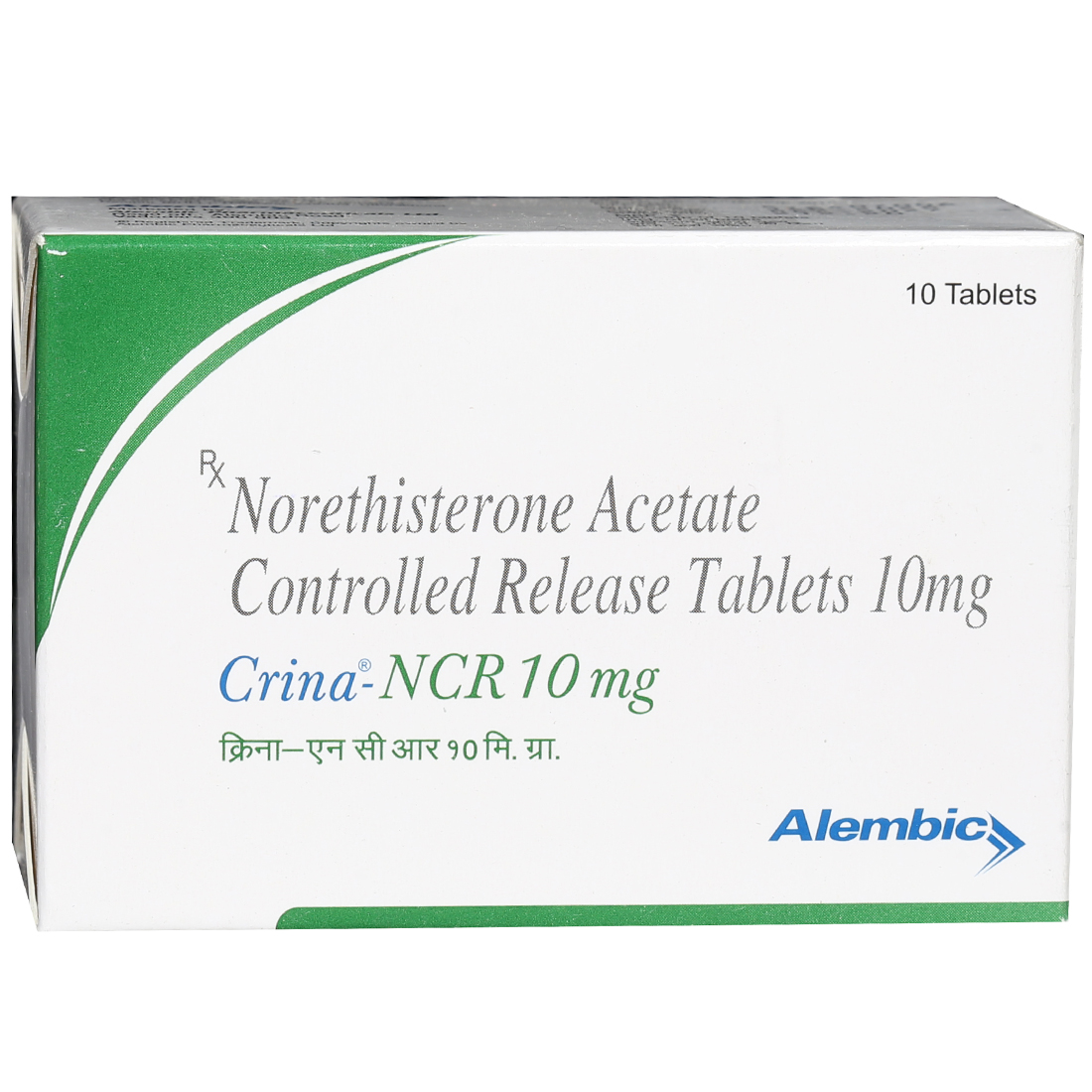 Crina Ncr 10 mg Tablet (10 Tab)