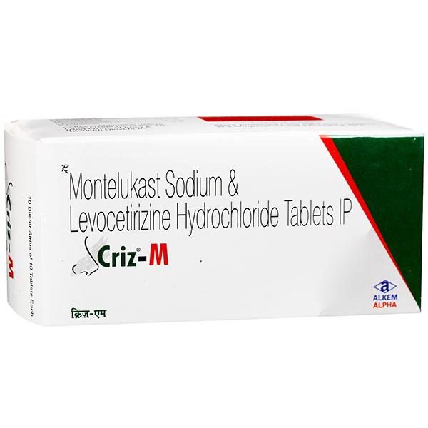 Criz M Tablet (10 Tab)