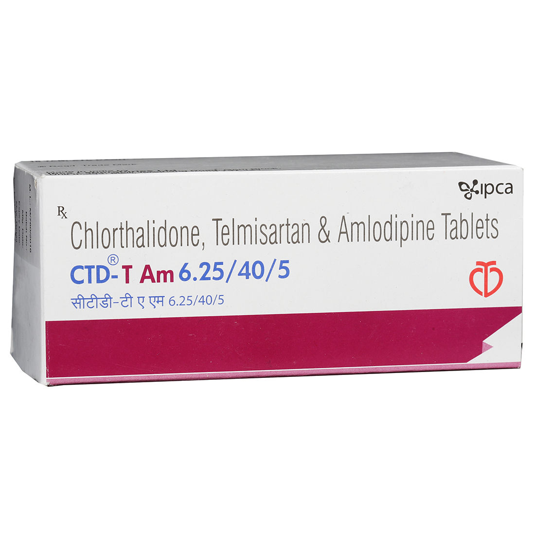 Ctd T AM 6.25/40/5 mg Tablet (10 Tab)