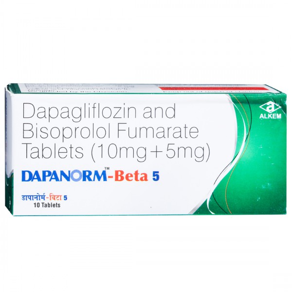 Dapanorm Beta 5 Tablet (10 Tab) Dapanorm Beta 5 Tablet (10 Tab)