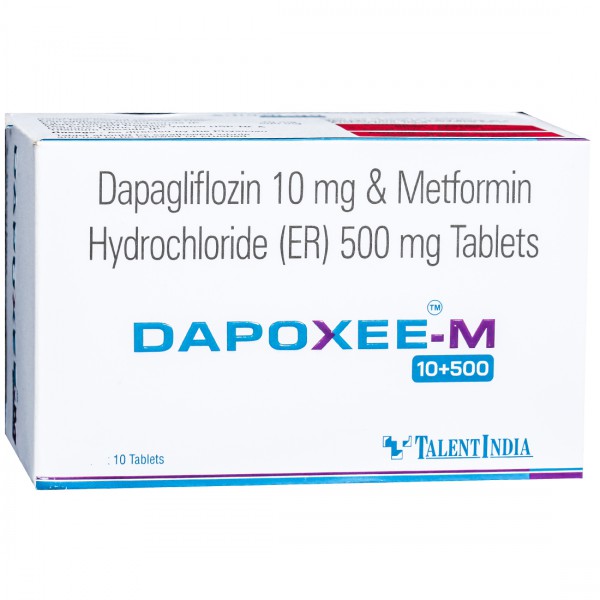 Dapoxee M 10+500 Tablet (10 Tab)
