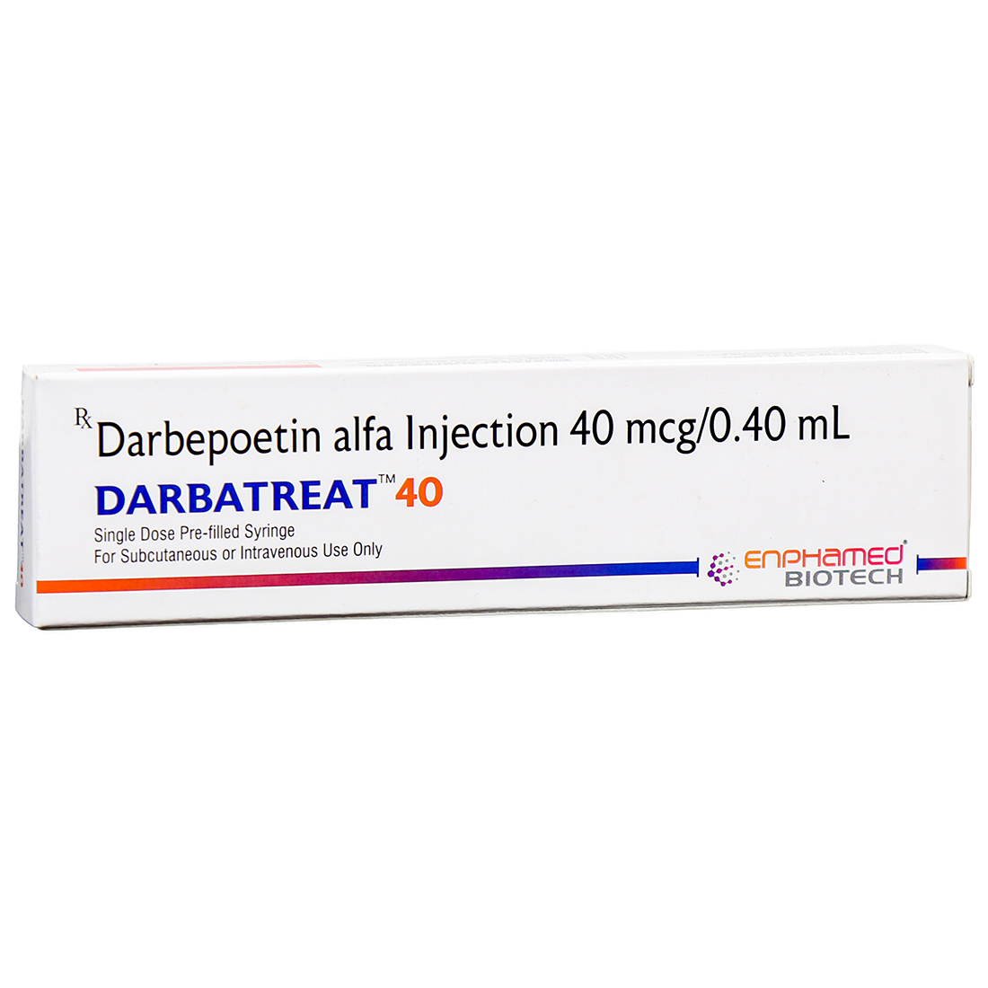 Darbatreat 40 Injection 0.4 ml (Pre-Filled Syringe) Darbatreat 40 Injection 0.4 ml (Pre-Filled Syringe)