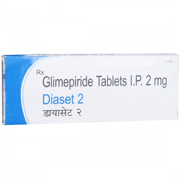 Diaset 2 mg Tablet (10 Tab) Diaset 2 mg Tablet (10 Tab)