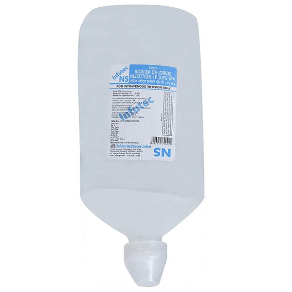 Dns 0.9% & 5% W/V Plb (Infutec) Injection 500 ml