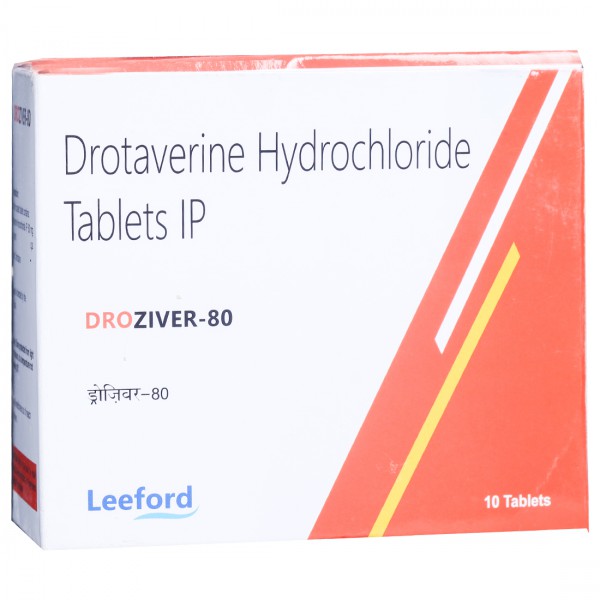 Droziver 80 mg Tablet (10 Tab)